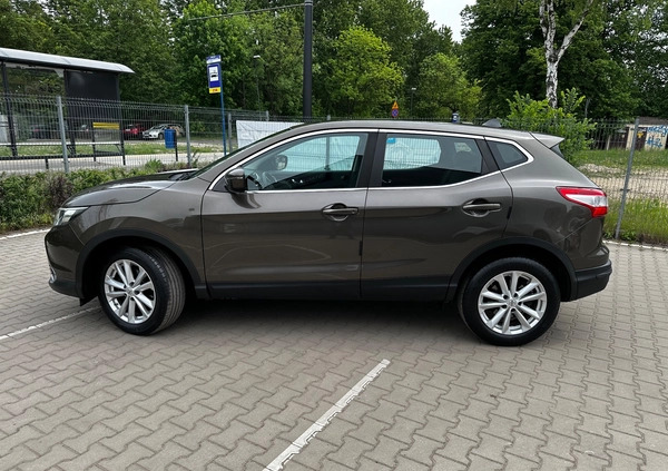 Nissan Qashqai cena 48900 przebieg: 62300, rok produkcji 2014 z Zabrze małe 277